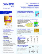 Marine Collagen Peptide Vitamins Powder Granules 300g -  Collagen Renu Liquid Shot INFO SHEET